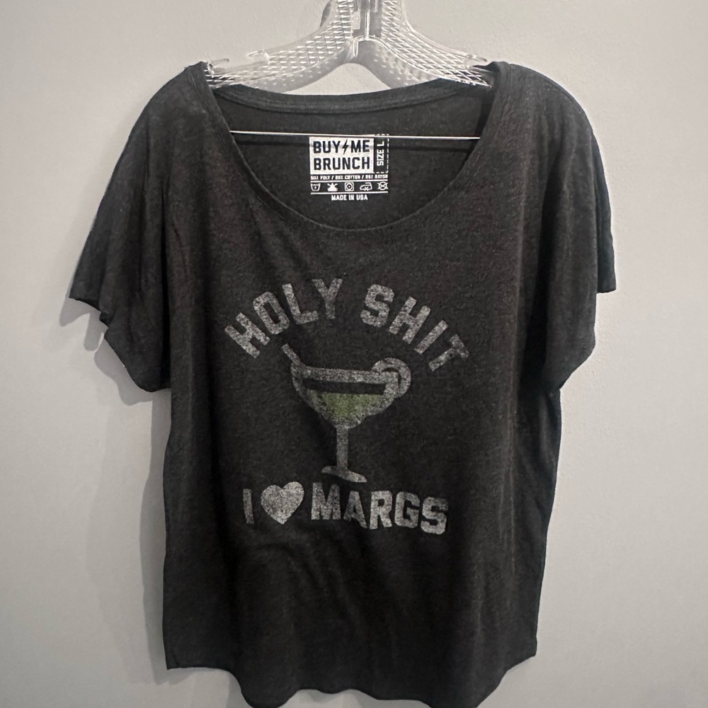 Buy Me Brunch Graphic Tee in Black